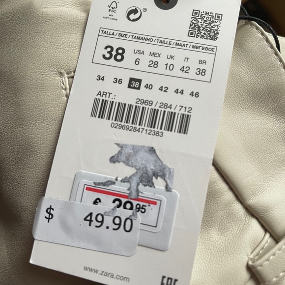 Zara leather pants - Picture 4 of 4